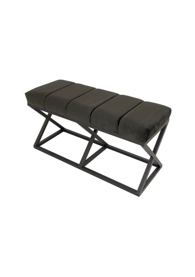 Evodeko Metal Siyah Bench Puf