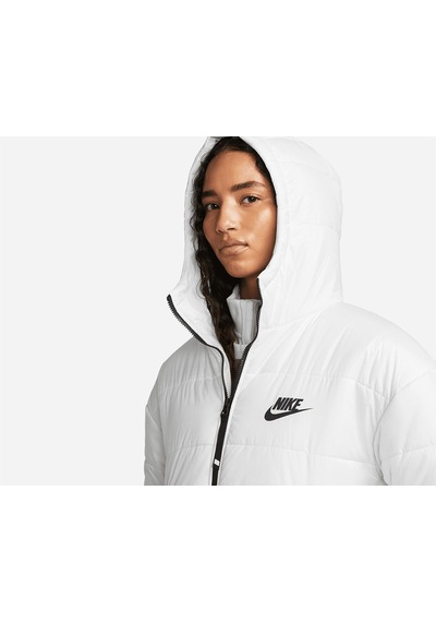Nike Sportswear Classic Puffer Therma-fit Bol Kesimli Kadın Parkası Beyaz