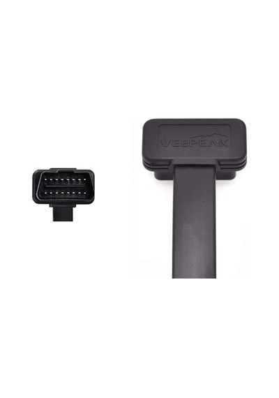 Tr Obd2 Splitter 1 İla 2 Y Adaptör 2 Yollu Obd Uzatma Kablosu 1x Erkek Fiş - 2x Dişi Konnektörler 16 Pin Geçişi Ul