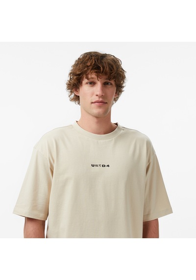Unıted4 Regular Fit Erkek Krem T-shirt Bsc-maslok
