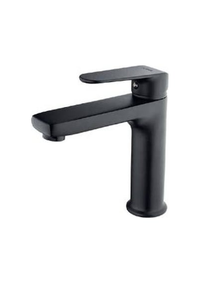 Foma - Mix 3002-b Falcon Mat Siyah Lavabo Bataryası - 3002b Siyah