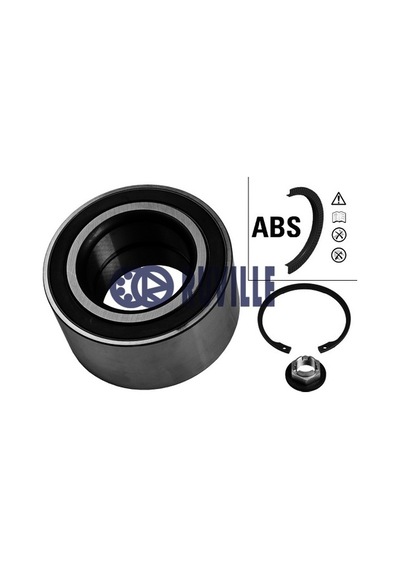 FORD FOCUS C-MAX ÖN TEKER RULMANI ABS'Lİ RUVILLE 5283 713678950