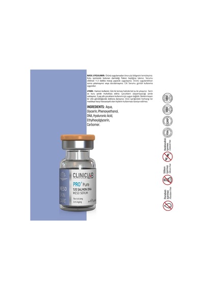 %10 Salmon Dna Meso Serum 6 Ml X 2 Adet