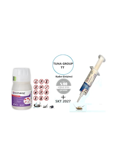 Envu K-othrine Sc 50 Ml - Maxforce Platin 20 Gram İkilisi 2027
