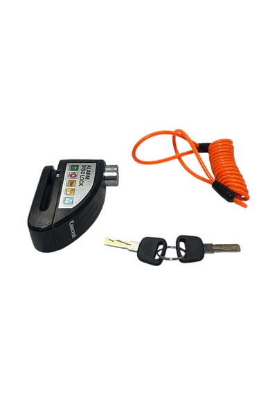 Automarkt Pc1505 Alarmlı Motosiklet, Bisiklet, Scooter, Bebek Arabası Disk Kilidi