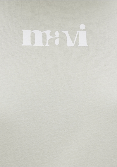 Mavi - Mavi Baskılı Yeşil Tişört 1612241-70148 Yeşil