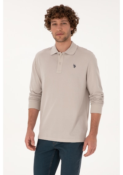 U.s. Polo Assn. Erkek Taş Sweatshirt 50307688-vr049 Tas
