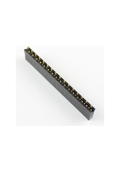 16 Pin Tek Sıra Dişi Header 180 Derece 1x16 Pin 2.54mm Soket Konnektör Breadboard Pcb Devre Bağlantı