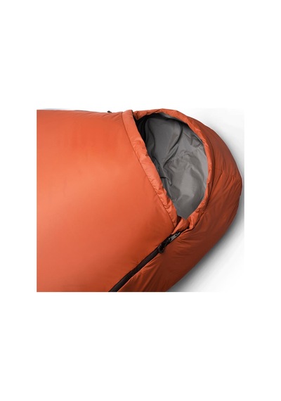 Sımond Outdoor Trekking Uyku Tulumu - Kahverengi - Mt500 10 C Konfor Turuncu