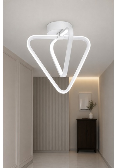 AvizeGO Urban Led Plafonyer Avize Beyaz Işık