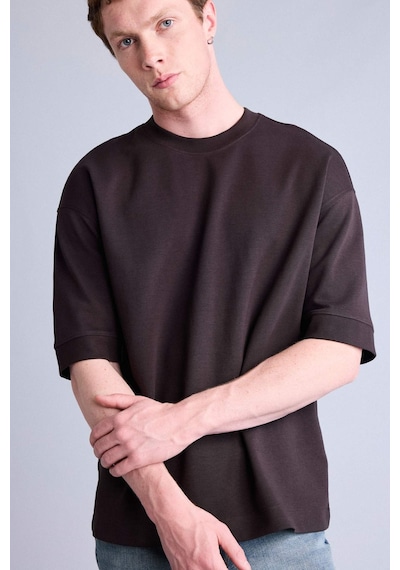 Defacto Loose Fit Bisiklet Yaka Kısa Kollu Ağır Kumaş Basic Kahverengi Tişört B4844ax26aubn337 Kahve-bn337 Defacto Loose Fit Bisiklet Yaka Kısa Kollu Ağır Kumaş Basic Kahverengi Tişört B4844ax26aubn337 Kahve-bn337
