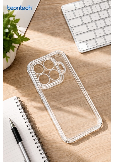 Xiaomi 17t Uyumlu Kılıf Şeffaf Kamera Korumalı 3d