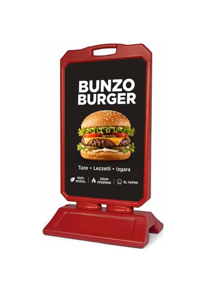 50x82 Cm Plastik Reklam Dubası