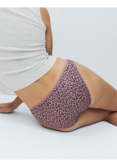 Marks & Spencer 5'li Dikişsiz Bikini Külot Seti T61004106 Kahverengi