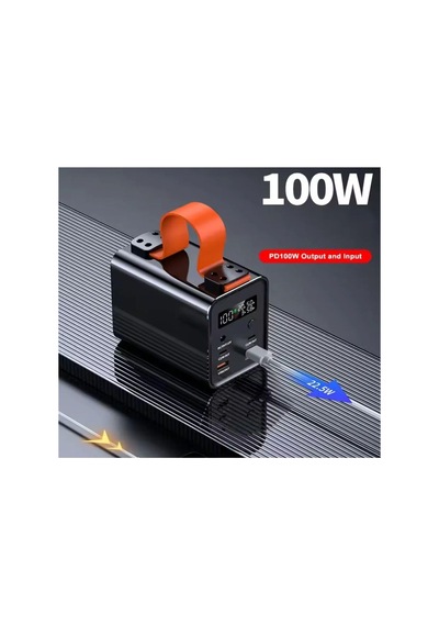 Tr Fp12 30000 Mah Powerbank, Pd100w Destekli, Hızlı Şarj, Metal Gri