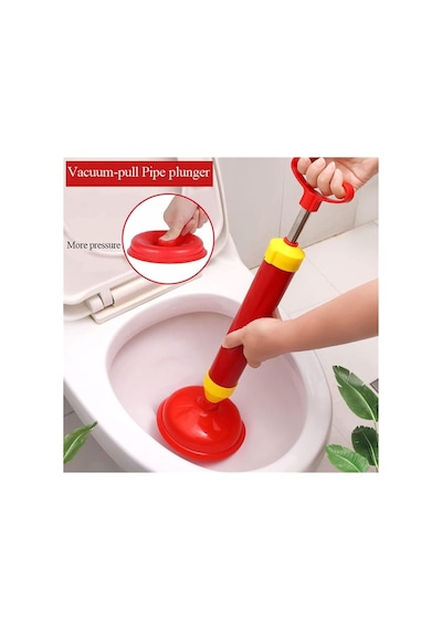 Klozet Sifon Banyo Evye Vakum Pompası Kaucuk Başlık Güçlü Vakum Pompa Küvet Tıkanık Açma Pompa 3lü