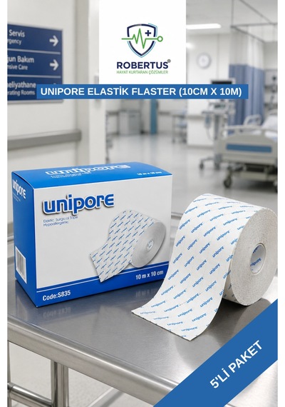 Hipoalerjenik Elastik Flaster 10m X 10cm 5'li Paket Diğer