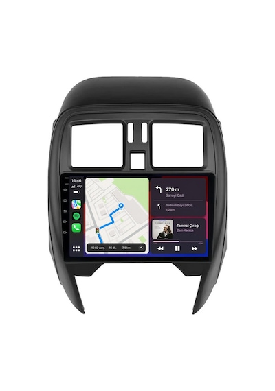 Nissan Micra 2013-2018 Android Multimedya Carplay Android Auto Navigasyon 10gb Ram 256gb Pro 9"