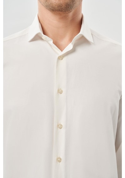 İmza Açık Krem Uzun Kol Düz Bez Ayağı Yarım İtalyan Yaka Cepsiz Pamuklu Classic Slim Fit Gömlek 1004245268 Açık Krem İmza Açık Krem Uzun Kol Düz Bez Ayağı Yarım İtalyan Yaka Cepsiz Pamuklu Classic Slim Fit Gömlek 1004245268 Açık Krem