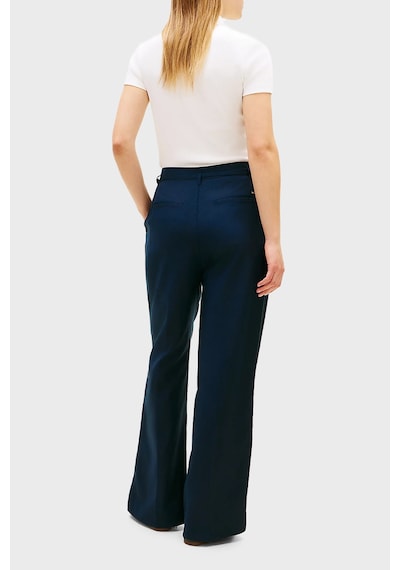 Tommy Hilfiger Keten Karışımlı Wide Leg Fit Yüksek Bel Pantolon Bayan Pantolon Ww0ww48884 C1g Lacivert Tommy Hilfiger Keten Karışımlı Wide Leg Fit Yüksek Bel Pantolon Bayan Pantolon Ww0ww48884 C1g Lacivert