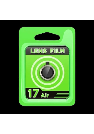 Apple İphone 17 Air Raze Metal Kamera Lens - Gold