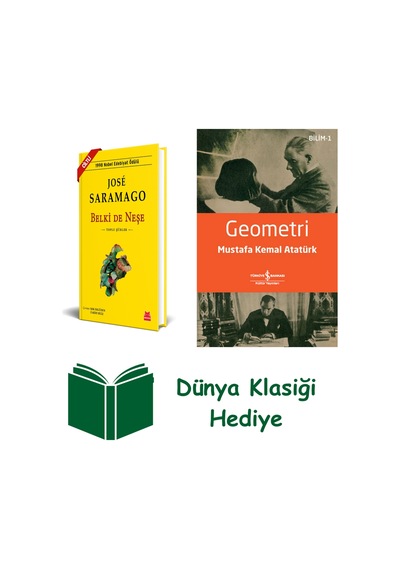 Belki De Neşe Ciltli + Geometri + Dünya Klasiği Hediye