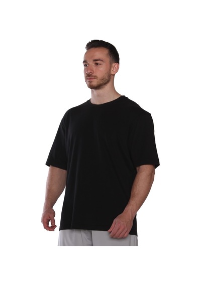Musclecloth Washed Oversize T-Shirt Siyah