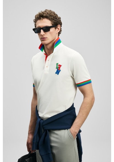 Lufian Fun Smart Erkek Polo T-shirt 111040231 Ekru