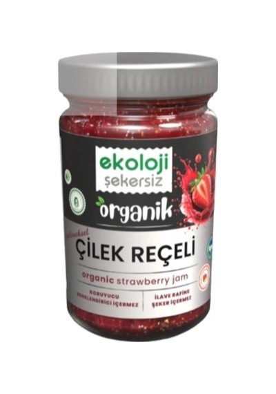 Ekoloji Market Organik Çilek Reçel 380 G