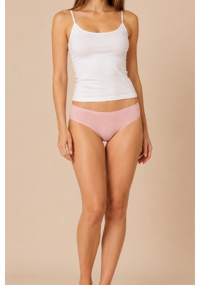 Loule Kadın 6'lı Yumuşak Modal Pamuklu Bikini Külot Renkli Set Çok Renkli