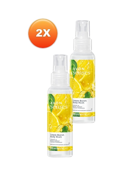 Avon Senses Lemon Burst Vücut Spreyi 2 x 100 ML