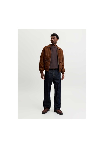 Jack & Jones Jprblumason Knıt Crew Neck Sn Kahverengi