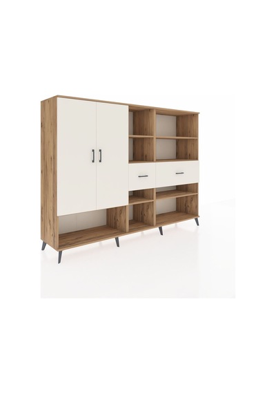 Hyperion Dolap 10 Raflı 2 Çekmeceli 2 Kapaklı 220x44x163 Çam-aytaşı Aytası - Atlas Çam Hyperion Dolap 10 Raflı 2 Çekmeceli 2 Kapaklı 220x44x163 Çam-aytaşı Aytası - Atlas Çam