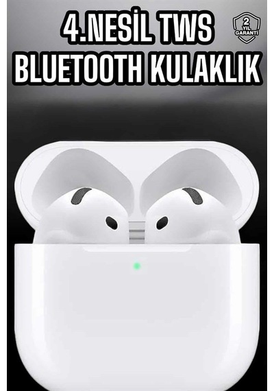 4.nesil Kaliteli Tws Android Ve İos Uyumlu Mikrofonlu Kulaklık