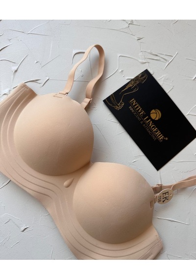 Lady Baby Straplez Kesim Destekli Dikişsiz Balensiz Toparlayıcılı Bej