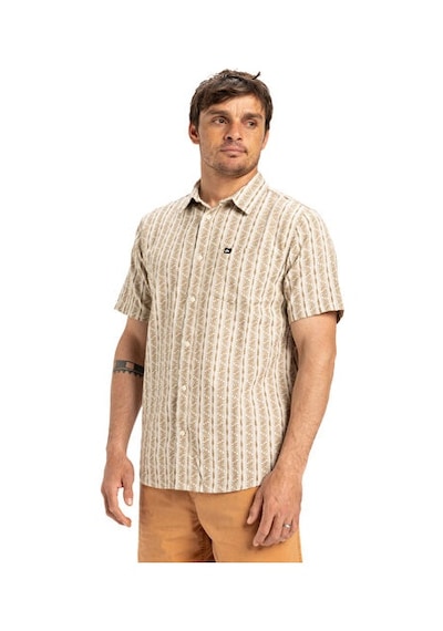 Quiksilver Street Way Ss Erkek Günlük Gömlek Eqywt04608-sfa8 Kahverengi Kahverengi