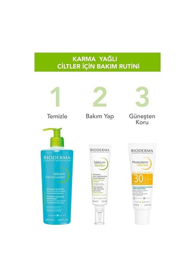 Sebium Foaming Cilt Temizleme Jeli 500 Ml