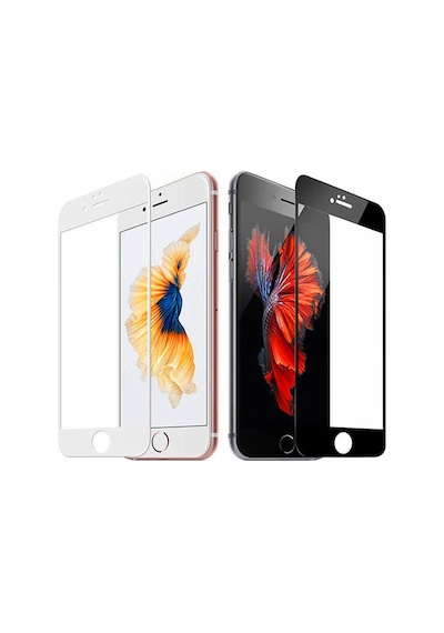 Apple Uyumlu   iPhone 8 Plus Ekran Koruyucu 9D Tam Kaplayan Kavisli (410318470)