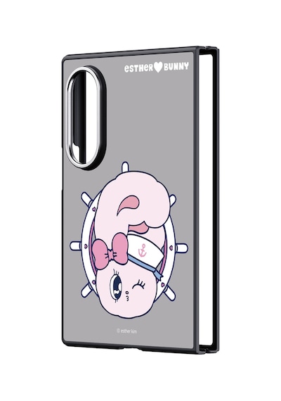 Samsung Galaxy Uyumlu Z Fold8 Aynalı Magnet Kılıf (Esther Bunny)