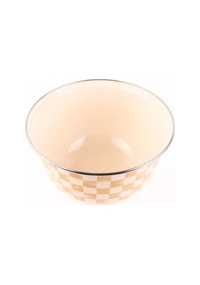 Beige Emaye Karıştırma Kabı 24 Cm - 4lt