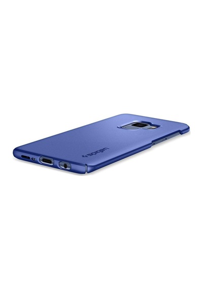 Spigen Galaxy Uyumlu S9 Kılıf Thin Fit Blue Coral