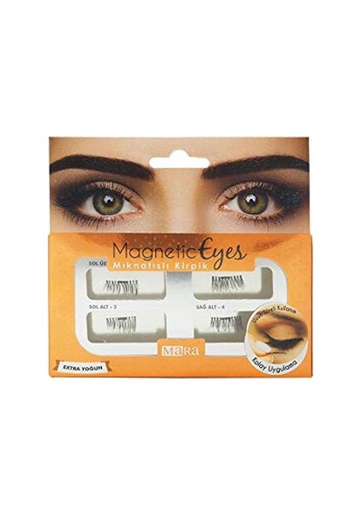 Mara Kozmetik Magnetic Eyes Mıknatıslı Kirpik Extra Yoğun, Siyah