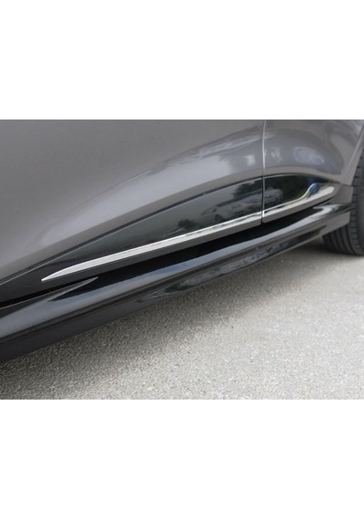 Renault Clio 4 Hb Krom Yan Kapı Çıta 4prç P.çelik 2012-2019 Arası