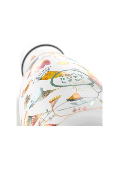 Cool Bottles The Kids Bottle Spring Flowers Pipetli Termos Suluk Çok Renkli