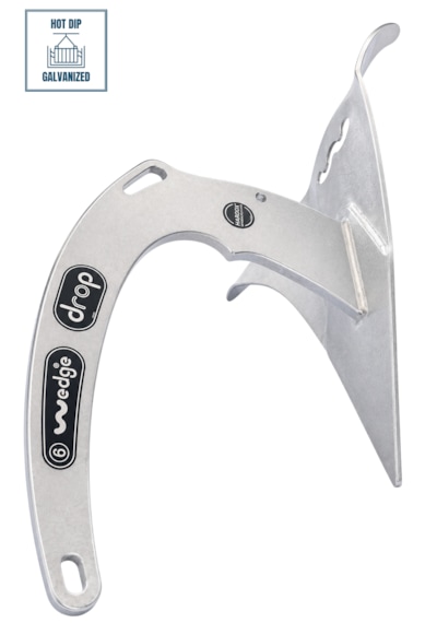 Wedge Drop Galvaniz Çapa 4 Kg.