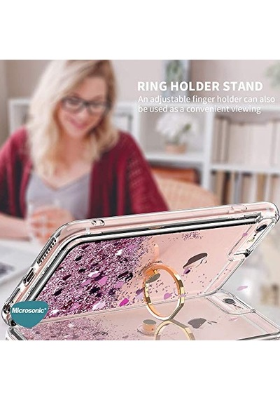 Için Kılıf Glitter Holder Mor 14 İle Uyumlu Kılıf - Mor Diğer