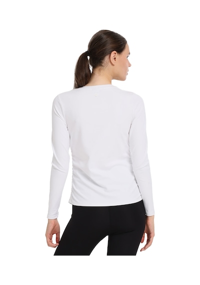 Sportive Ruffle Kadın Beyaz Günlük Stil T-shirt 25kk1030-kbyz 1776189 Beyaz