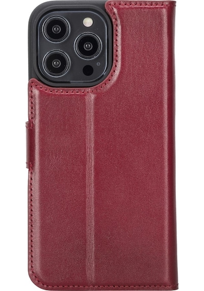 Apple Uyumlu iPhone 14 Pro Max Deri Cüzdanlı Kılıf Mwwn V4ef