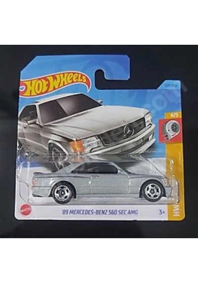 Hot Wheels Tekli Arabalar 89' Mercedes-benz 560 Sec Amg Gri 560-hkk85