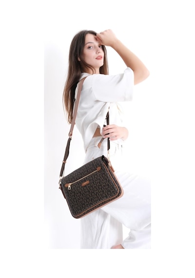 Just Polo Kadın Çapraz Ve Omuz Çantası Jps2068m Kahverengi Taba Kahverengi Taba